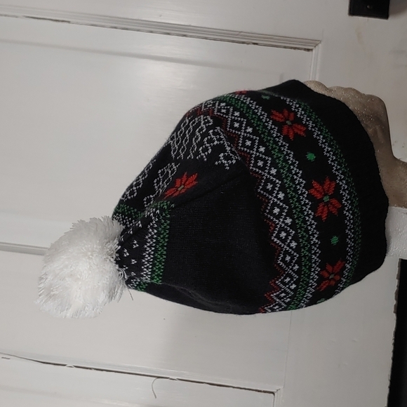 Set Of Bah Humbug Ugly Christmas Sweater Festive Sweatshirt And Hat Size XL - Picture 5 of 8